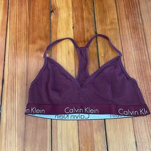 Calvin Klein bralette, Small, used